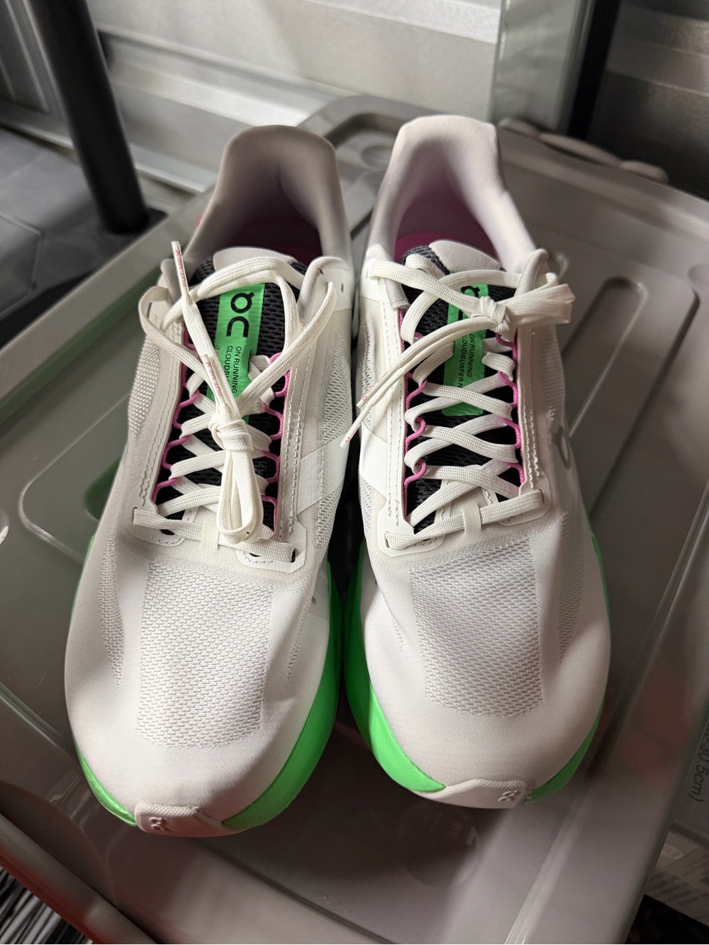On Cloud Cloudsurfer Next Men's Shoes Wolf Honeydew- 9